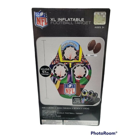 Toys New Franklin Xl Nfl 3 Hole Inflatable Football Target Poshmark